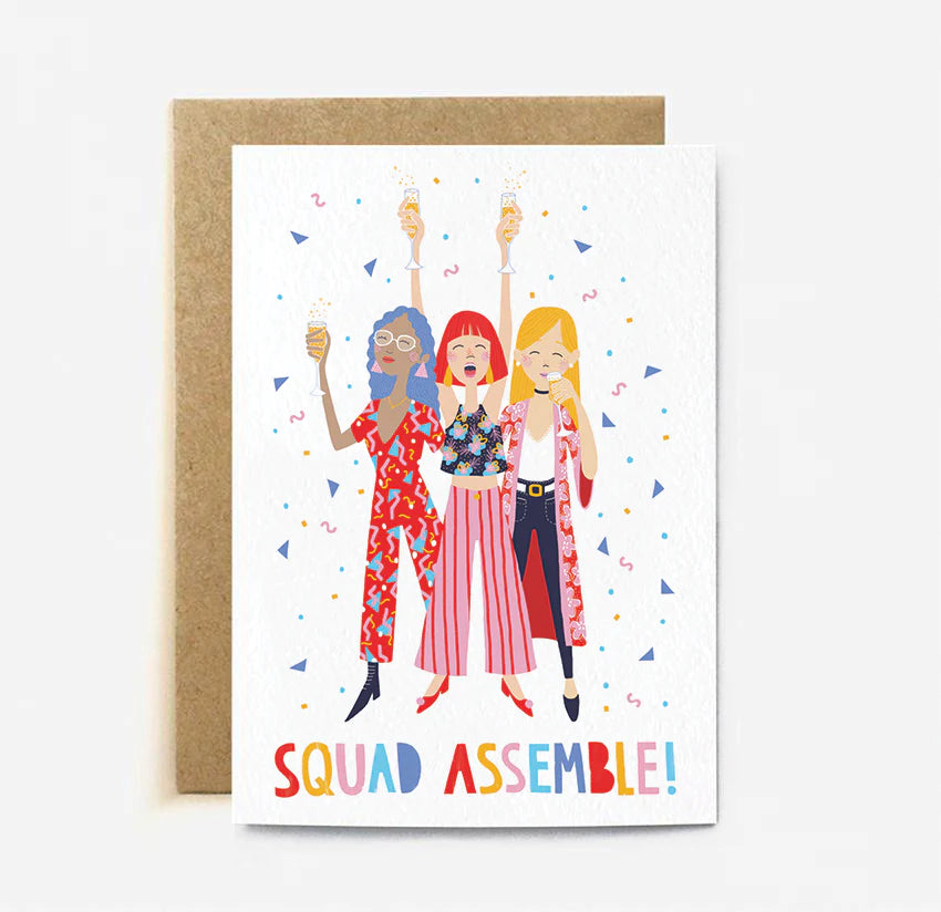 Squad Assemble | Paper & Cards Studio