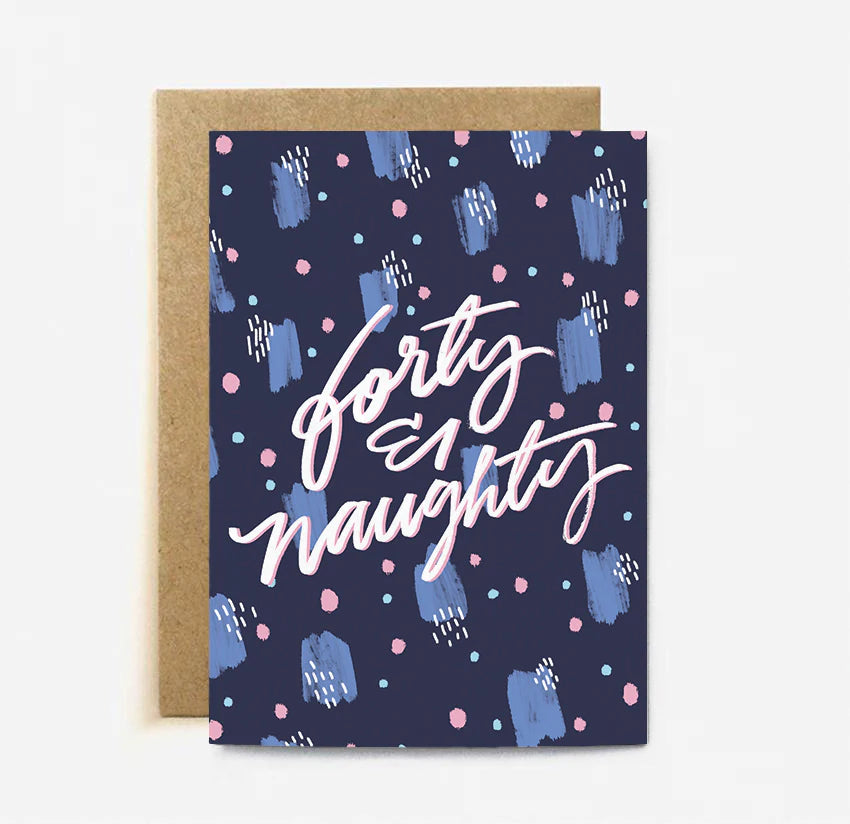 Forty and Naughty | Paper & Cards Studio