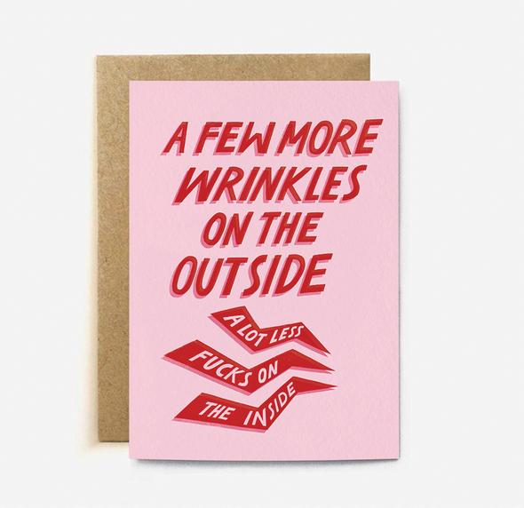 Few More Wrinkles Card | Paper & Cards Studio