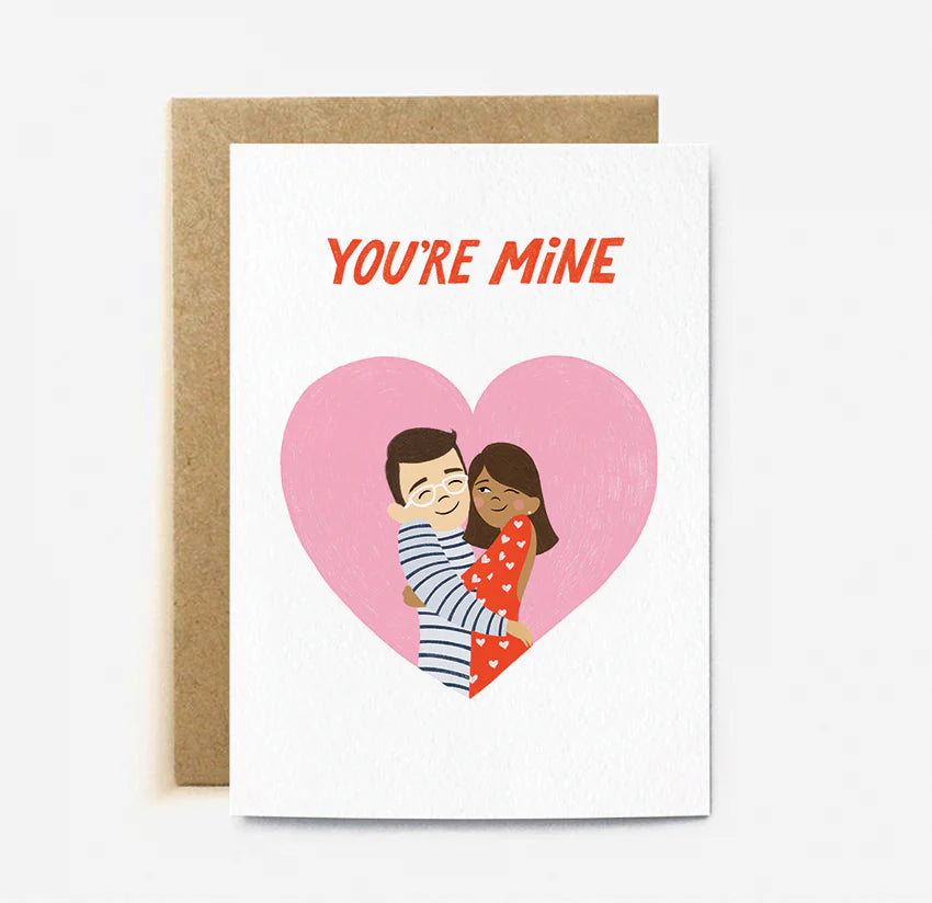 You're Mine Card | Paper & Cards Studio