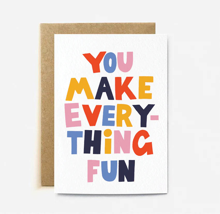 Everything Fun Card | Paper & Cards Studio