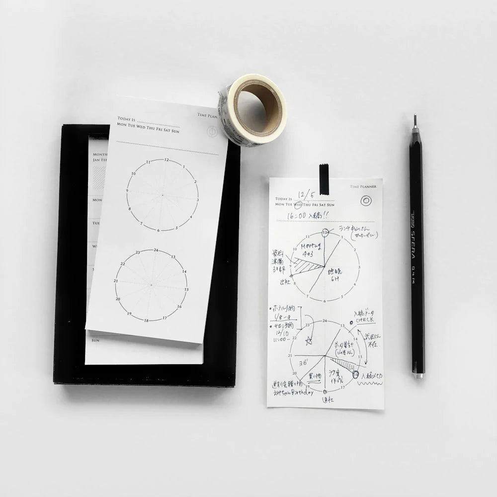 Time Planner Memo Pad | Paper & Cards Studio