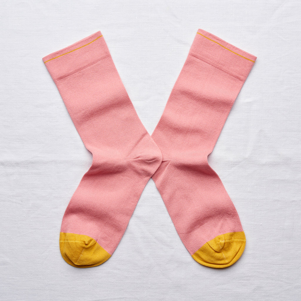 Bonne Maison Socks Peach Pink | Garian Hong Kong Lifestyle Concept Store