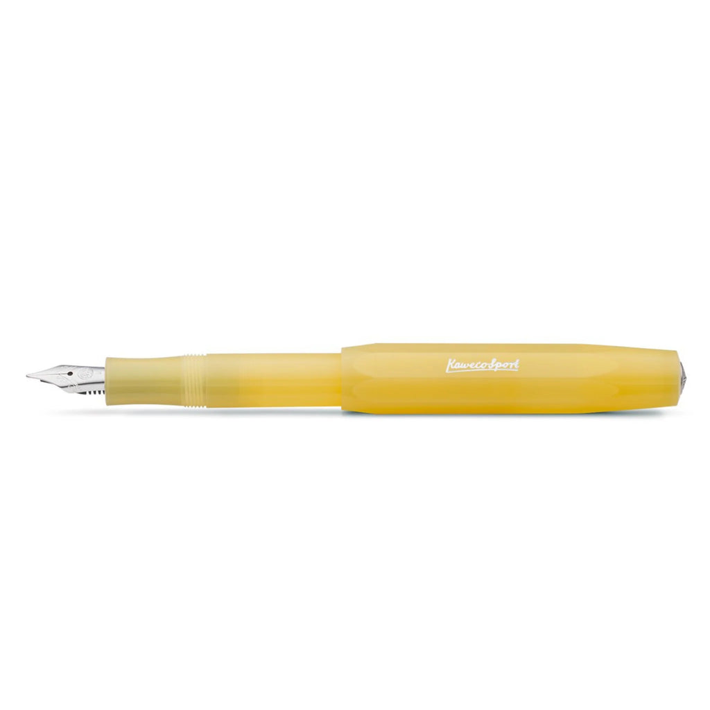Kaweco FROSTED Sport Fountain Pen - Sweet Banana | Paper & Cards Studio