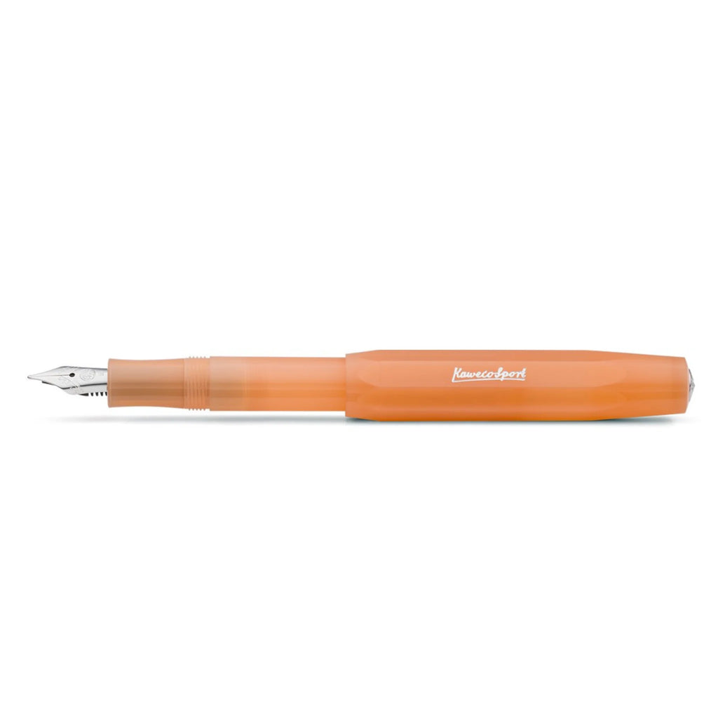 Kaweco FROSTED Sport Fountain Pen - Soft Mandarine | Paper & Cards Studio