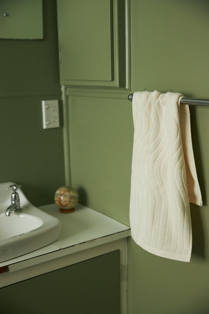 Virginia Hand Towel in Ivory | Baina | Garian Hong Kong Lifestyle Concept Store