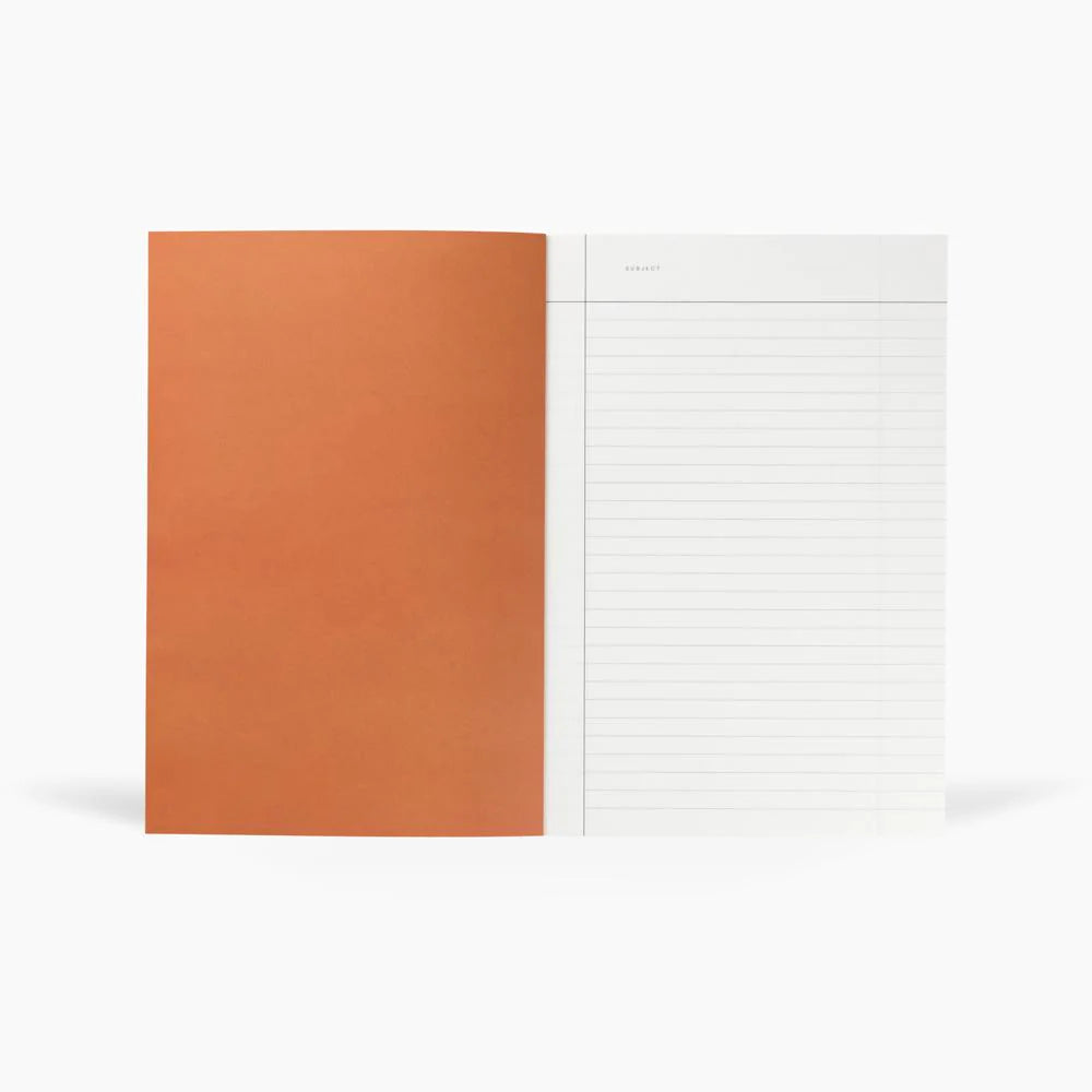 VITA Softcover Notebook - Medium, Rose Grid, Lined | Paper & Cards Studio