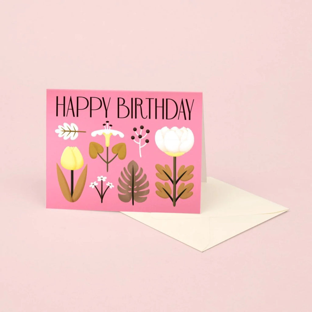 Vintage Flowers Birthday | Paper & Cards Studio