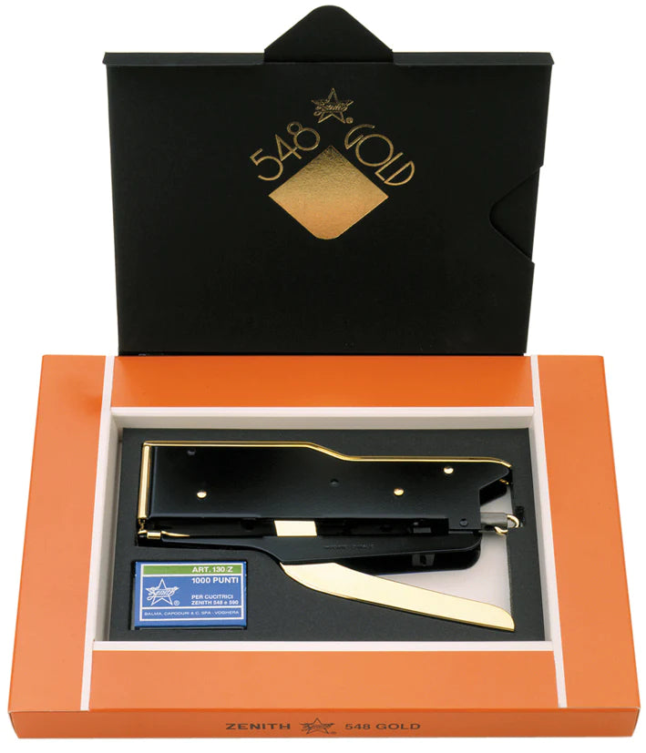 ZENITH 548/E Gold Plier Stapler | Paper & Cards Studio