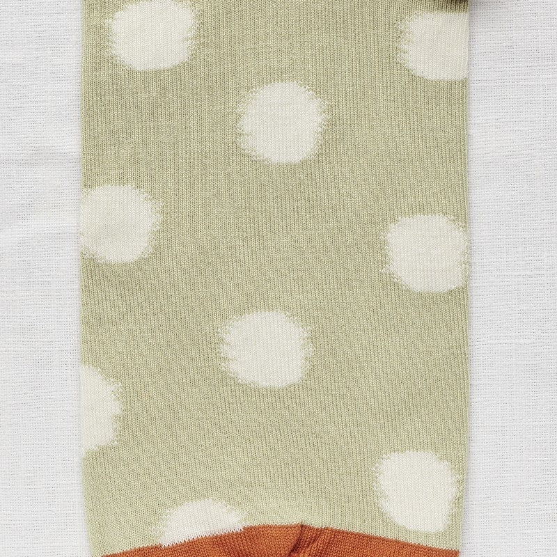 Bonne Maison Ankle Socks Sage Polka Dot | Garian Hong Kong Lifestyle Concept Store