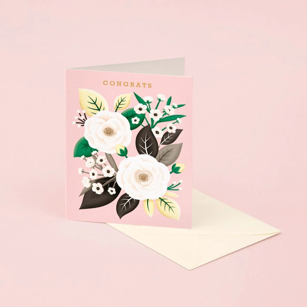 White Rose Congratulations | Paper & Cards Studio