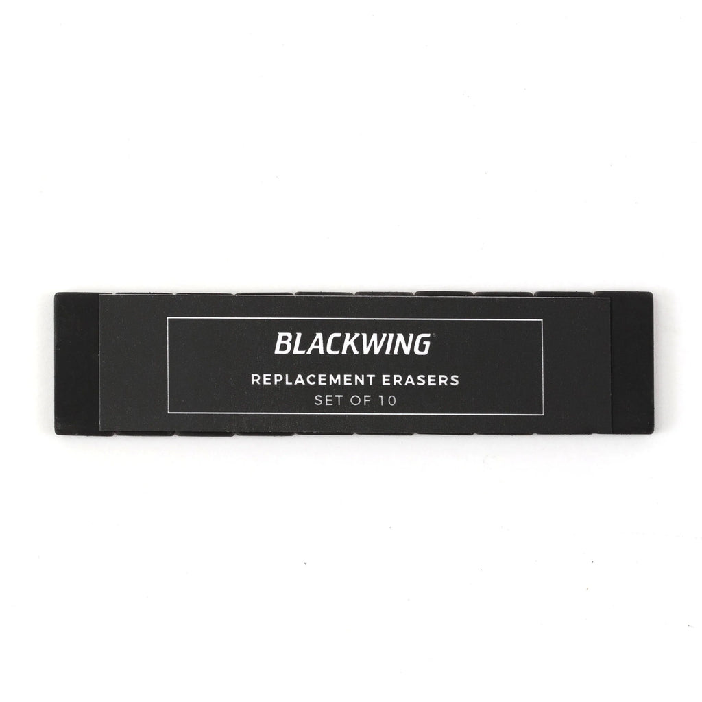 Blackwing Replacement Erasers - Black | Paper & Cards Studio