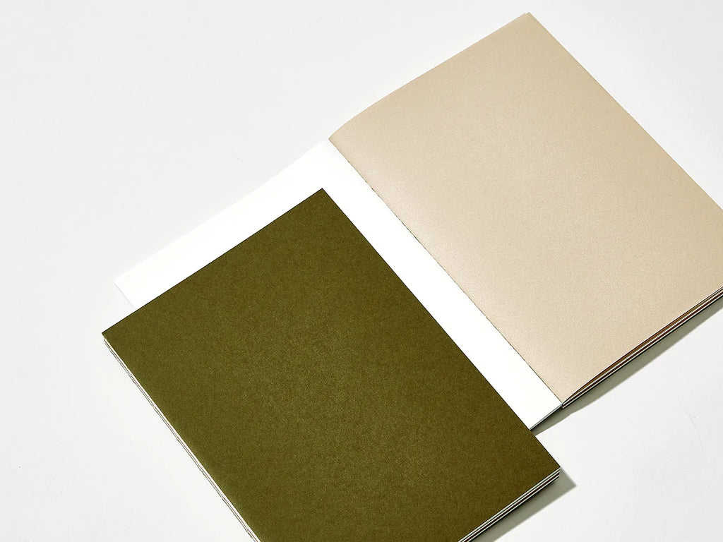 Caprice Note - Khaki | Paper & Cards Studio