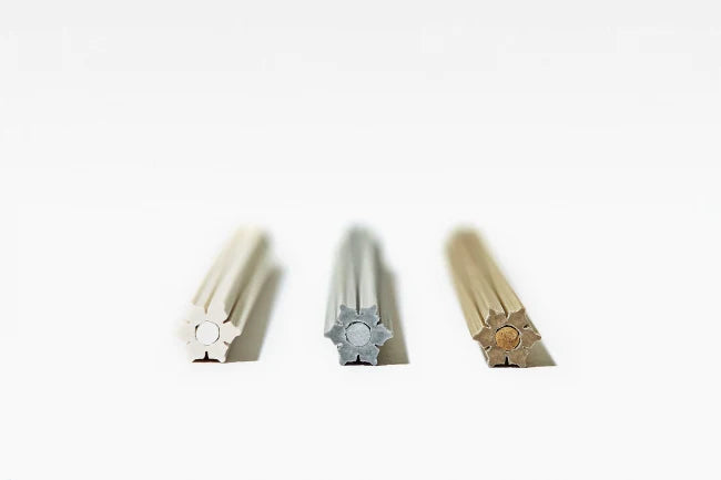 Snow Coloured Pencils with Sharpener | Paper & Cards Studio