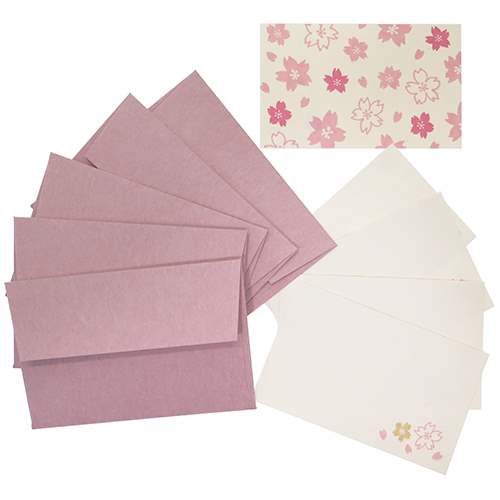 Iyowashi Foiled Mini Letter Set Sakura | Paper & Cards Studio
