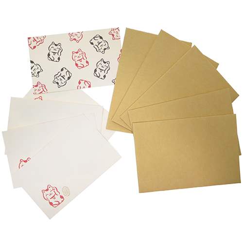 Iyowashi Foiled Mini Letter Set Cat | Paper & Cards Studio