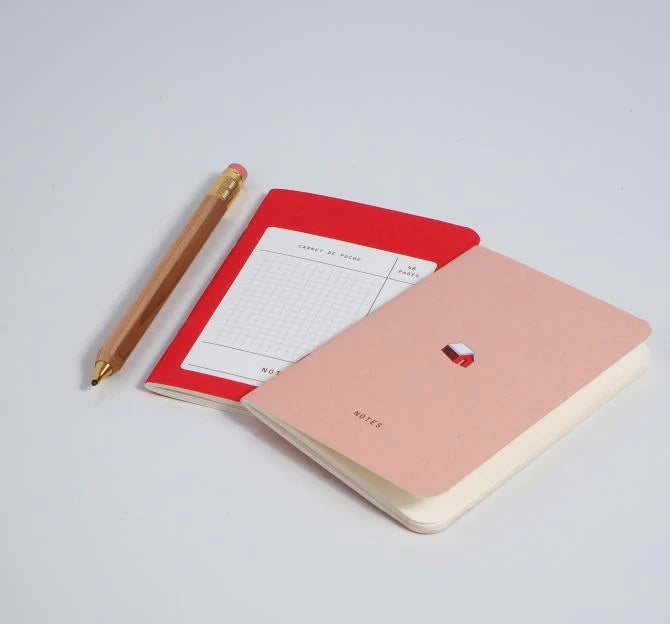Maison Mini Pocket Book, Blank and Grid | Paper & Cards Studio