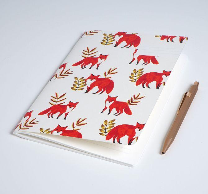 Foxes Notebook, Lined | Paper & Cards Studio