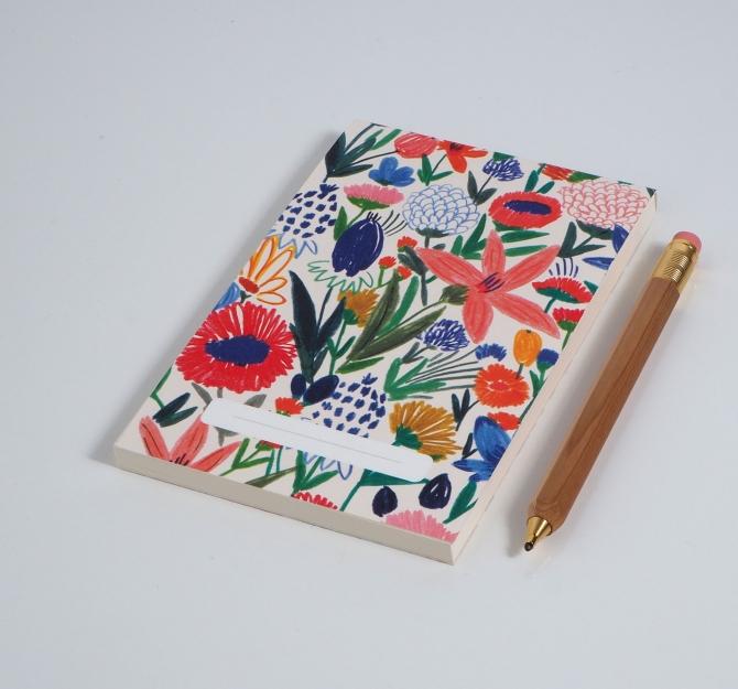 Fleurs Sauvages Pocket Note Pad | Paper & Cards Studio