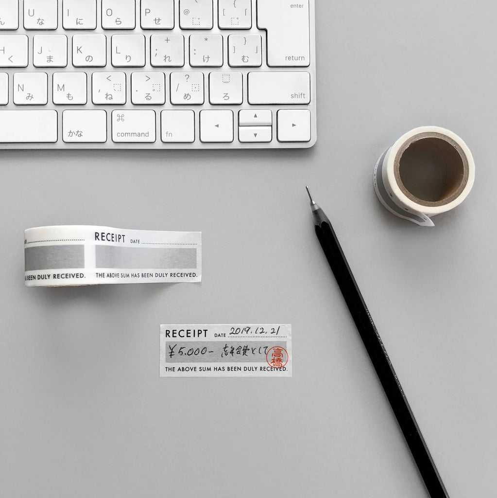 Receipt Washi Tape | Paper & Cards Studio