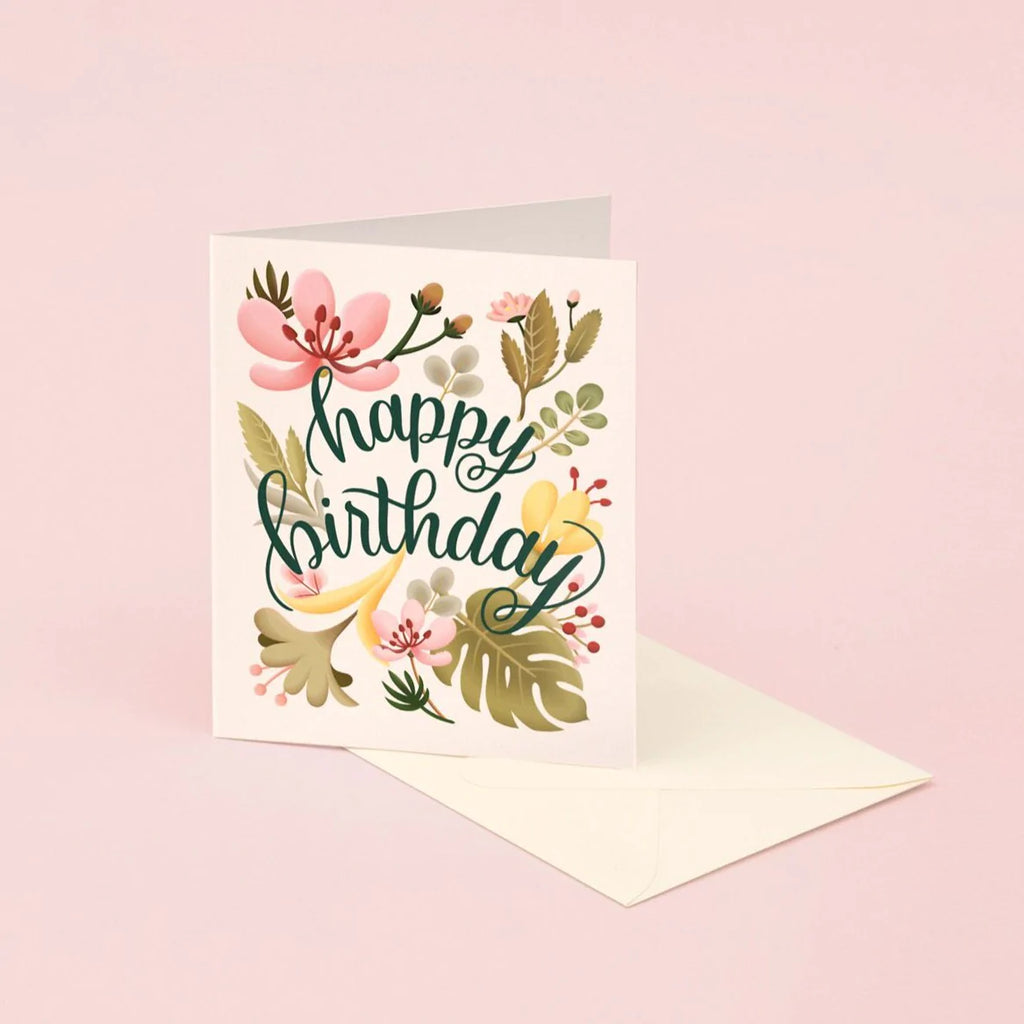 Tropical Plants Birthday | Paper & Cards Studio