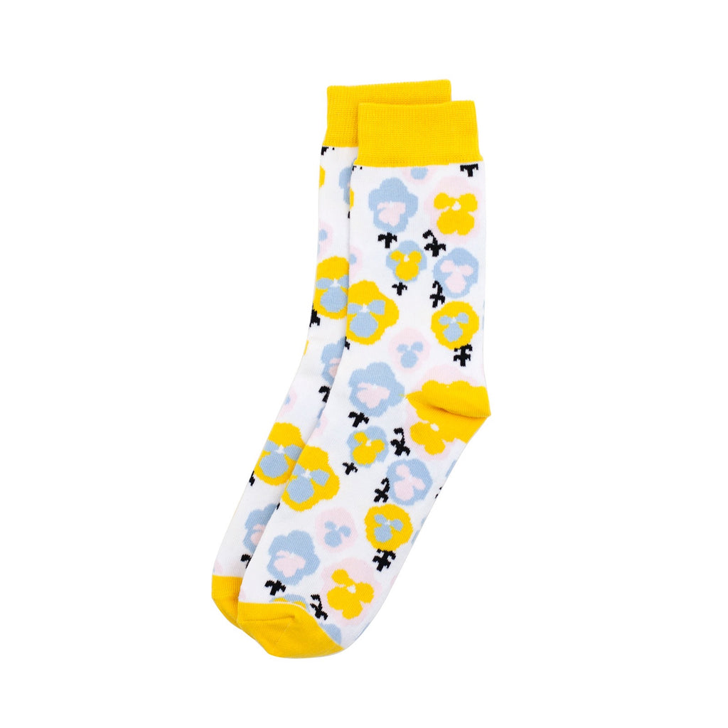 Kauniste Yellow Orvokki Socks | Garian 