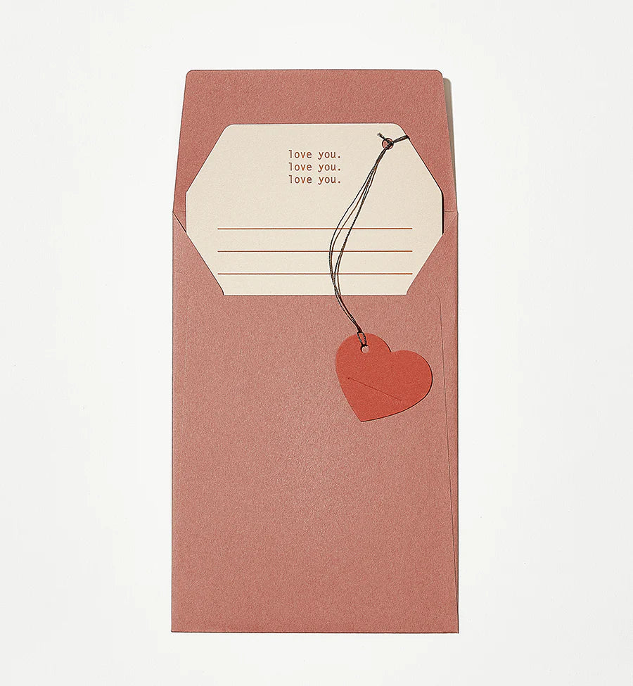 Message Card - Love You | Paper & Cards Studio