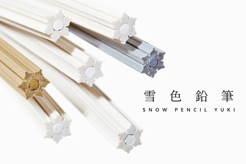 Snow Coloured Pencils with Sharpener | Paper & Cards Studio